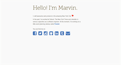Desktop Screenshot of marvintam.com